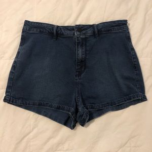 Pacsun Bullhead Super Hi-Rise Denim Shorts